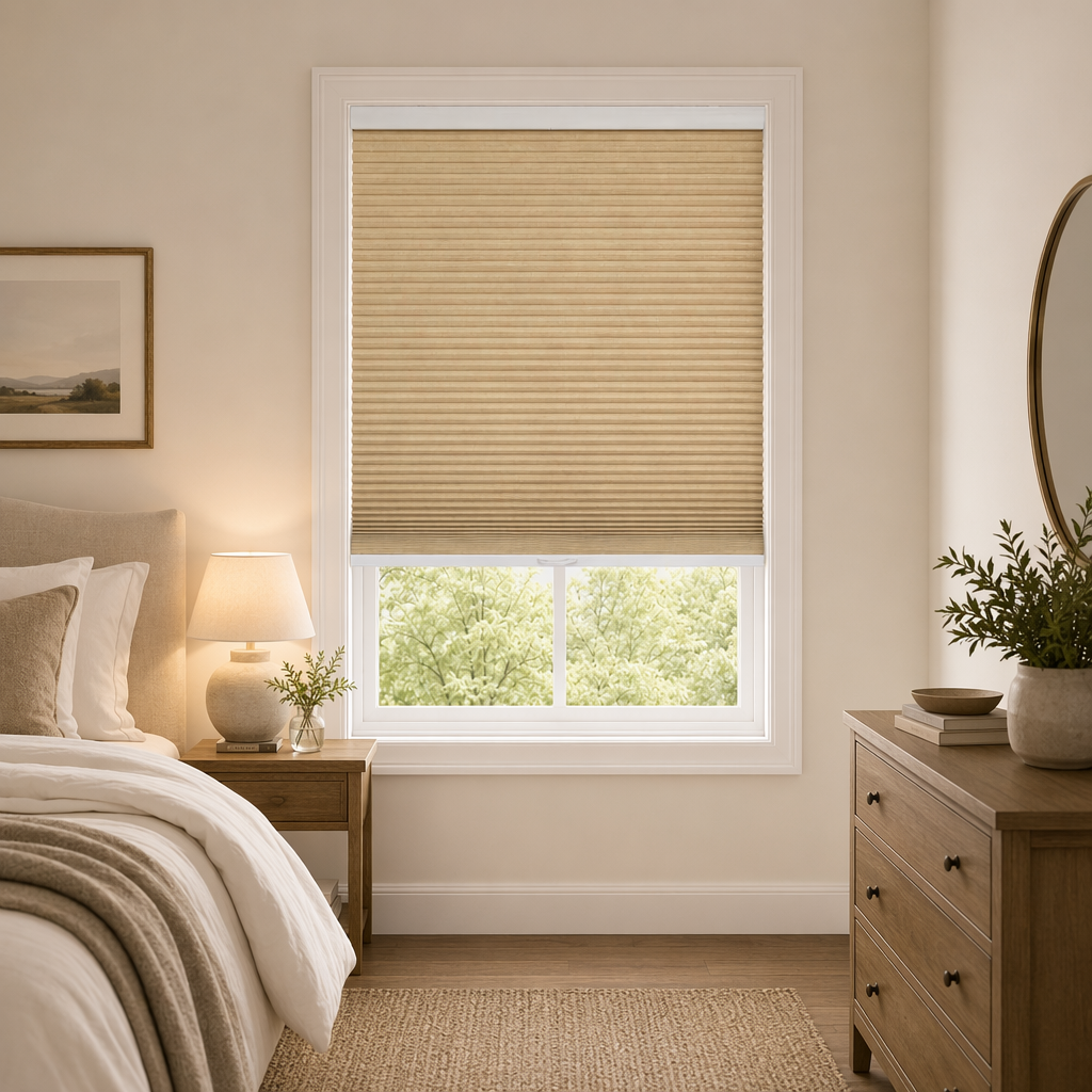 Custom Blackout Cellular Shades – Honeycomb Light Control – product image 6