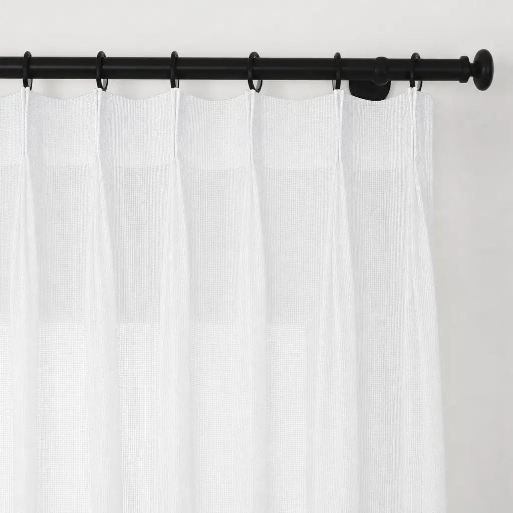 Custom Sheer Curtains – Light Filtering Linen Blend – product image 9