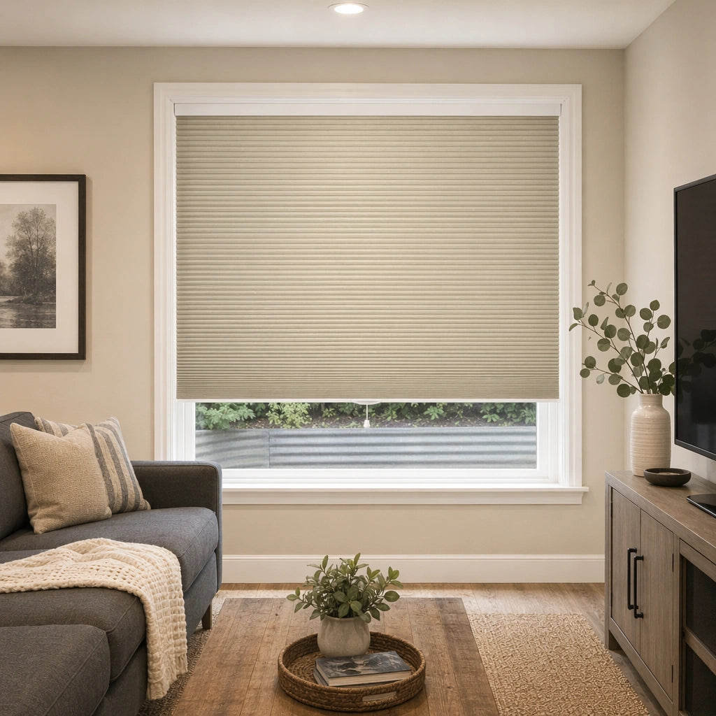 Custom Blackout Cellular Shades – Honeycomb Light Control – product image 2